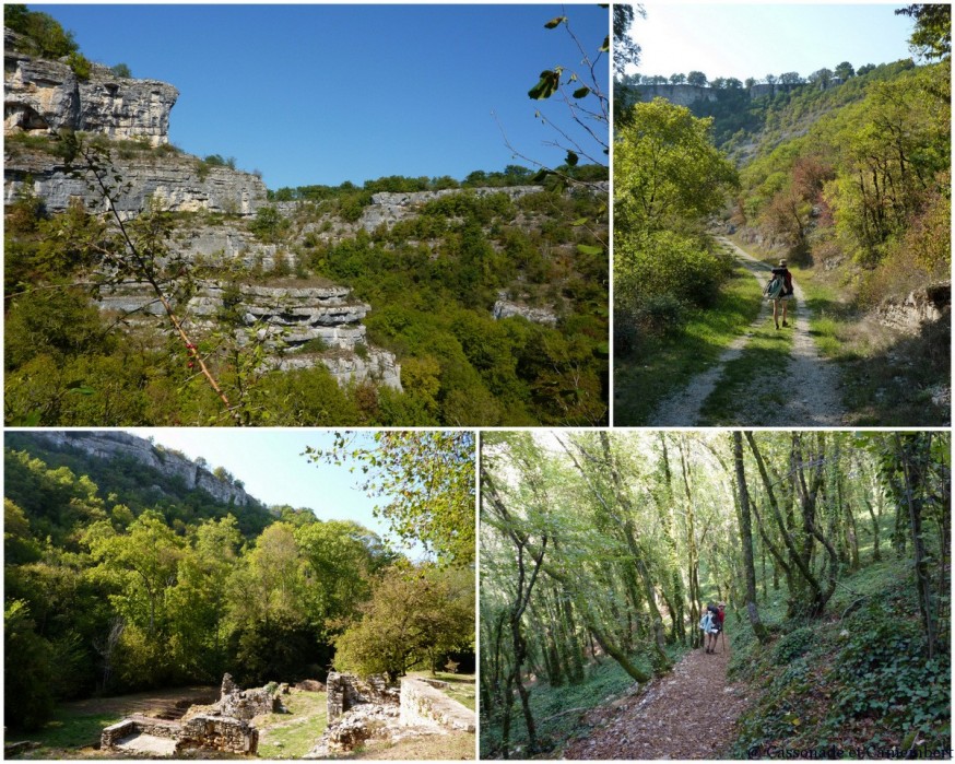 Compostelle Rocamadour Gorges de l'Alzou