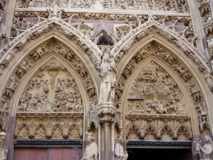Deux tympans eglise de Thann