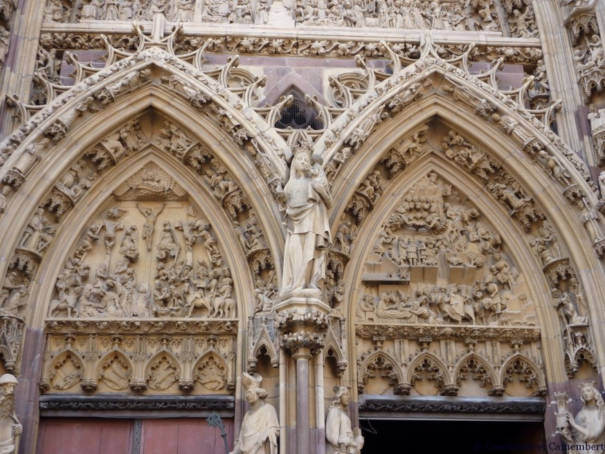 Deux tympans eglise de Thann