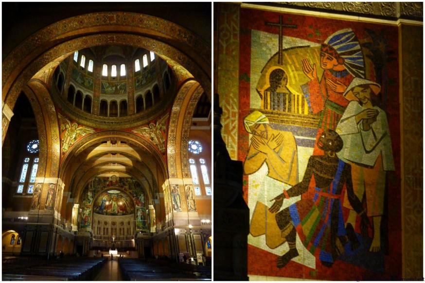 Basilique Lisieux interieur