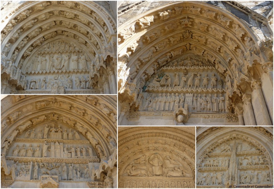 Cathedrale de Bourges Tympans