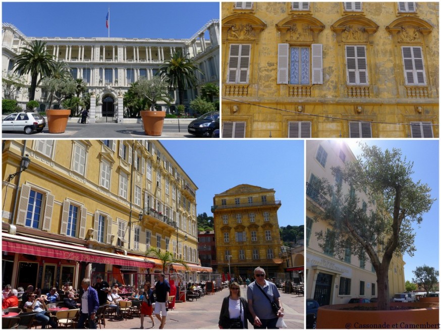 Le cours Saleya dans le Vieux-Nice