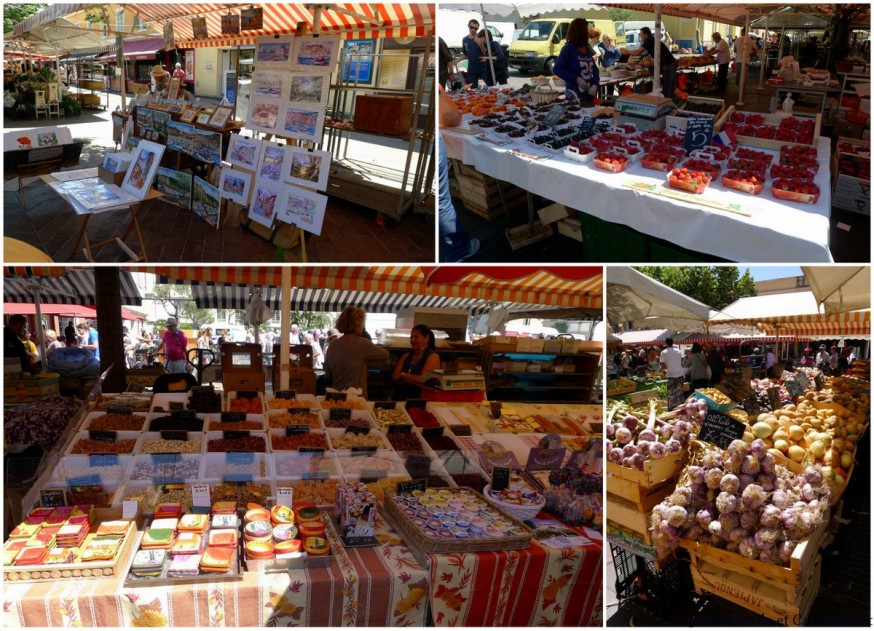 Le marché dans le Vieux-Nice