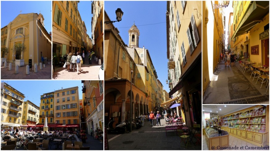 La place Rossetti dans le Vieux-Nice