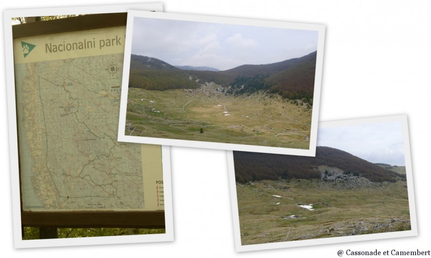 Entrée du parc du Velebit