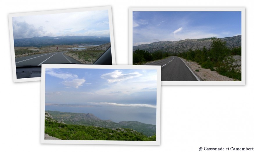 Montée jusqu au parc du Velebit depuis Rab