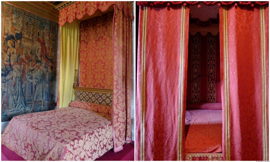 Chambres chateau de Chenonceau
