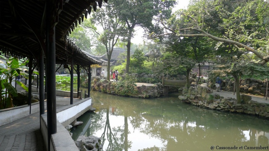 Passage couvert suzhou jardin humble administrateur