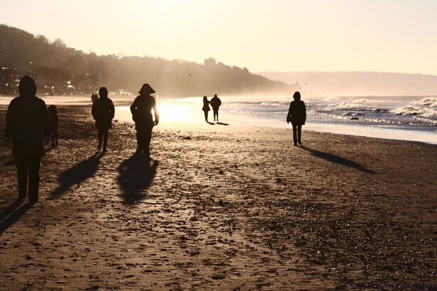 Promeneurs Deauville