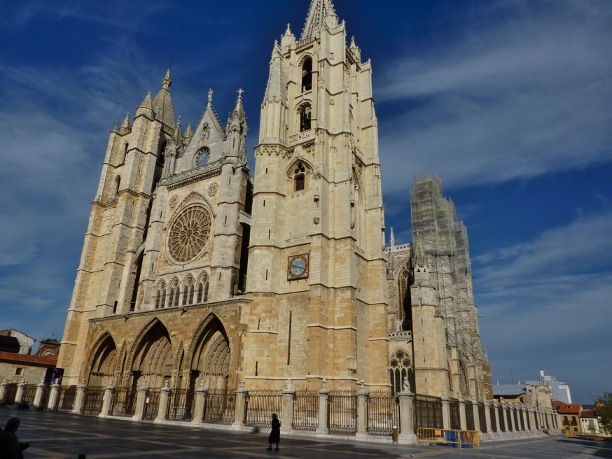 Cathedrale de Leon - Compostelle Castille
