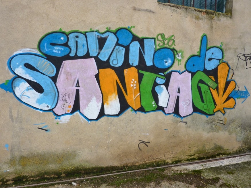 Graffiti Camino de Santiago