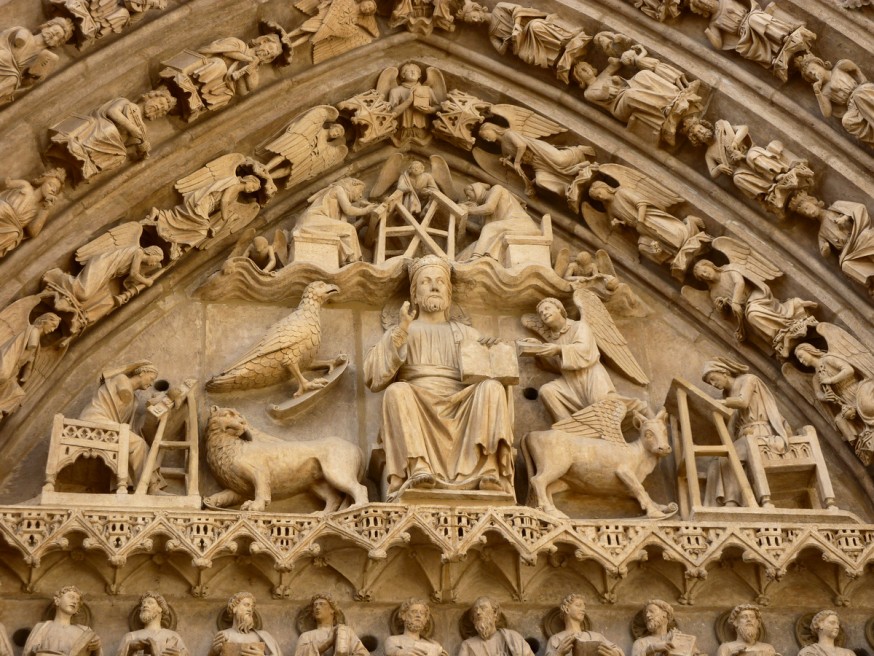 Tympan cathedrale de Burgos