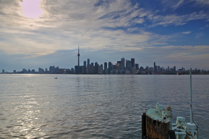 Toronto vue depuis les iles