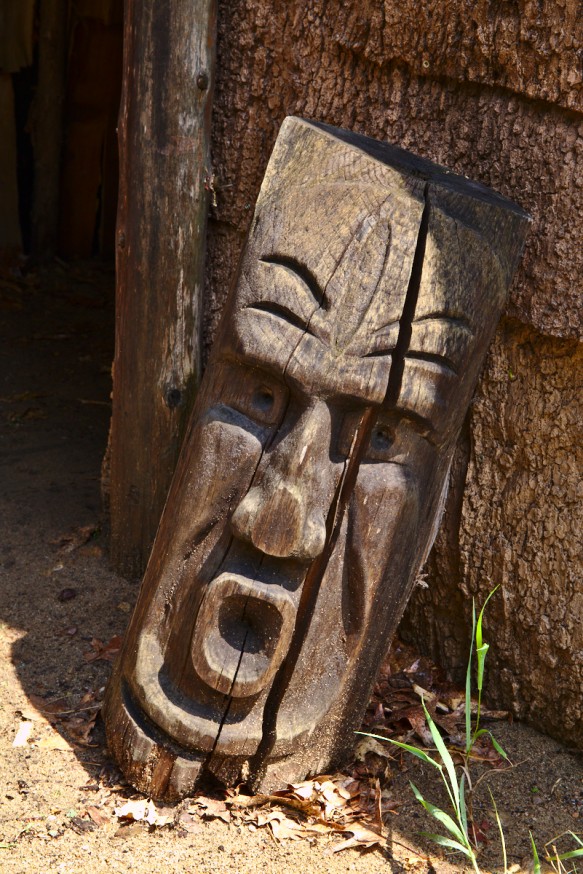 Sculpture pour chasser les mauvais esprits - Indiens Hurons - Midland