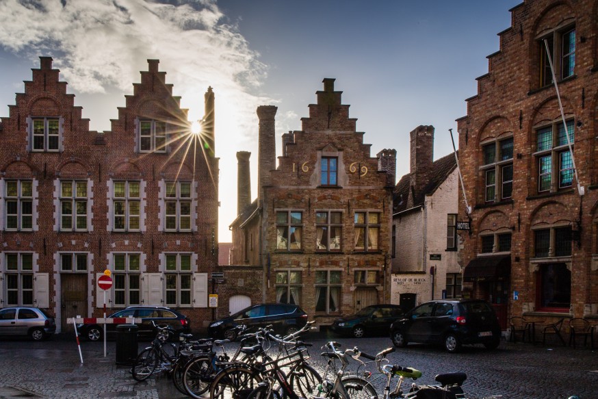 Bruges - Maisons flamandes
