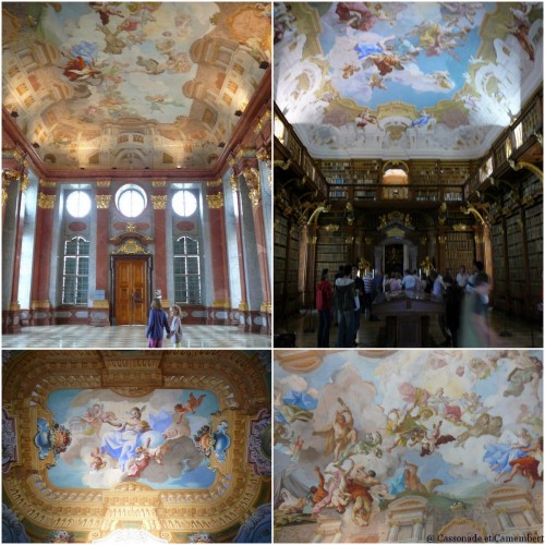 Interieur bibliotheque abbaye melk