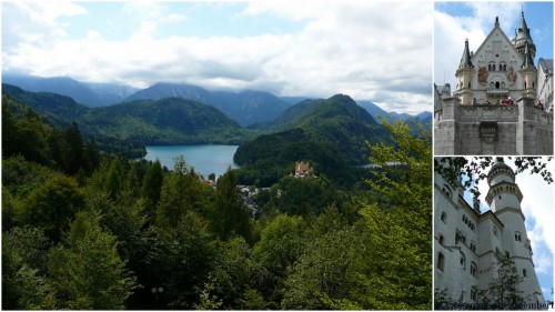 Vue depuis le chateau de Neuschwanstein