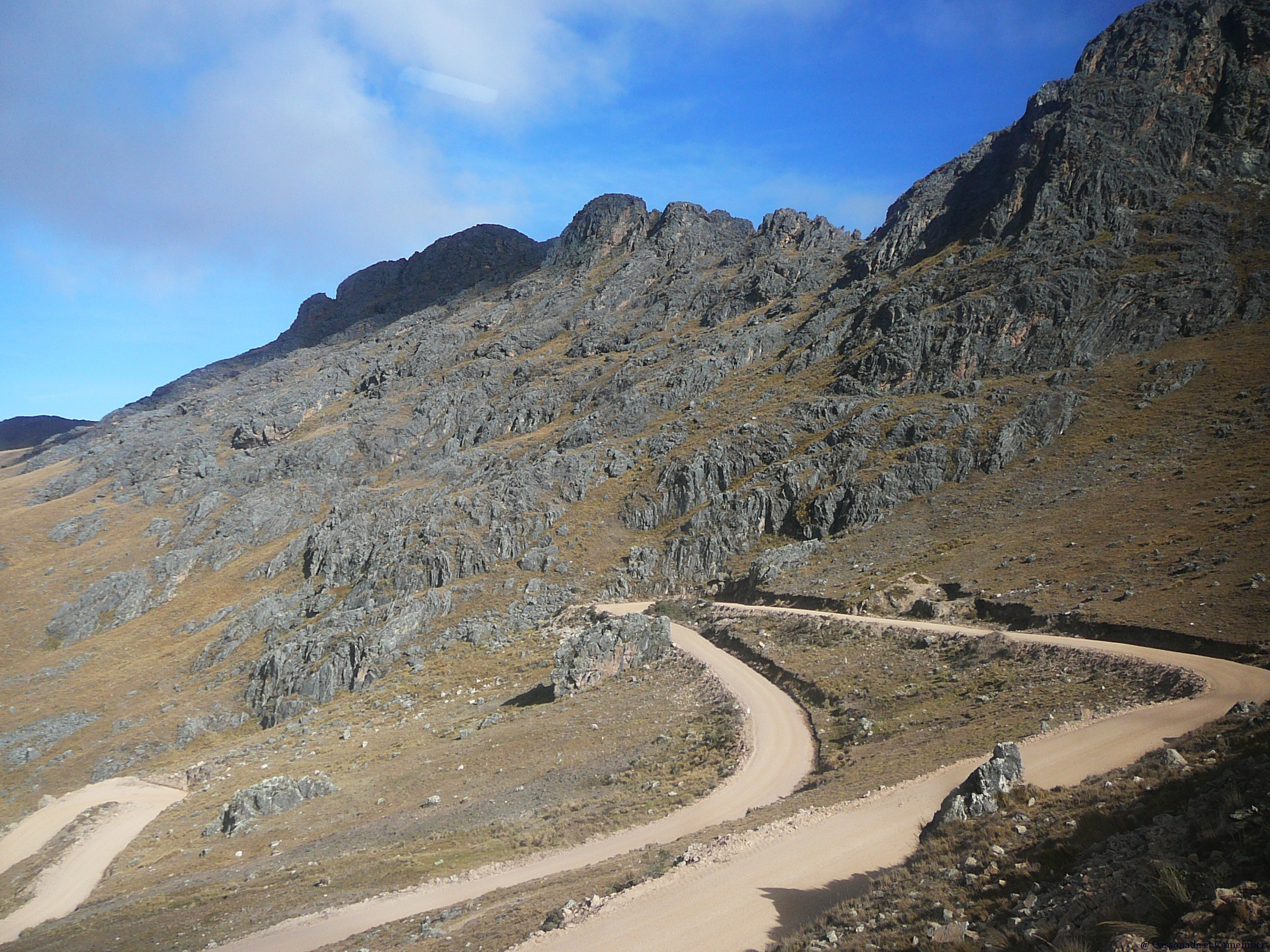 Route Cusco Paucartambo Passage de col