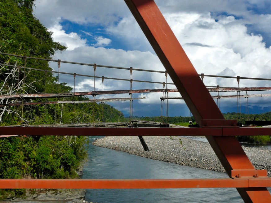 Vieux pont Pilcopata