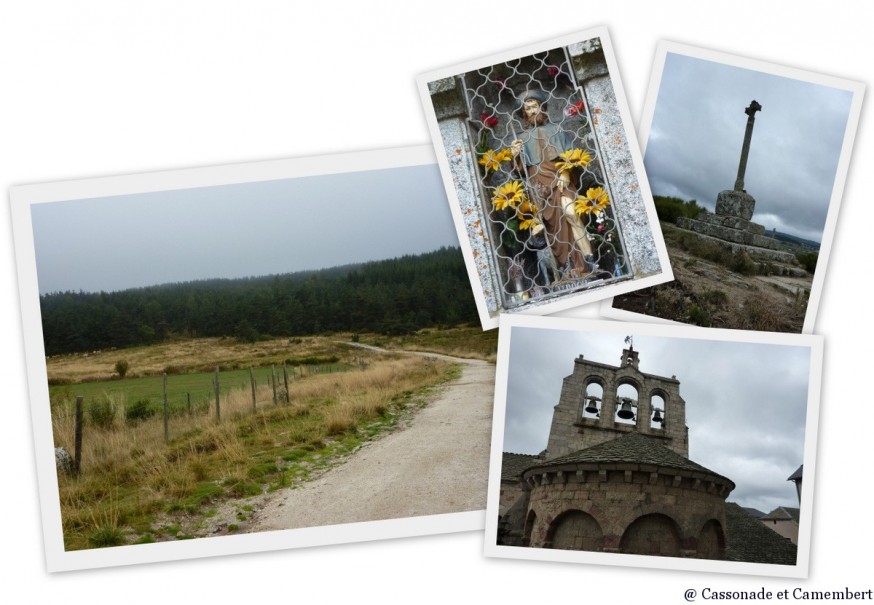 Dernier jour avant l Aubrac - compostelle margeride