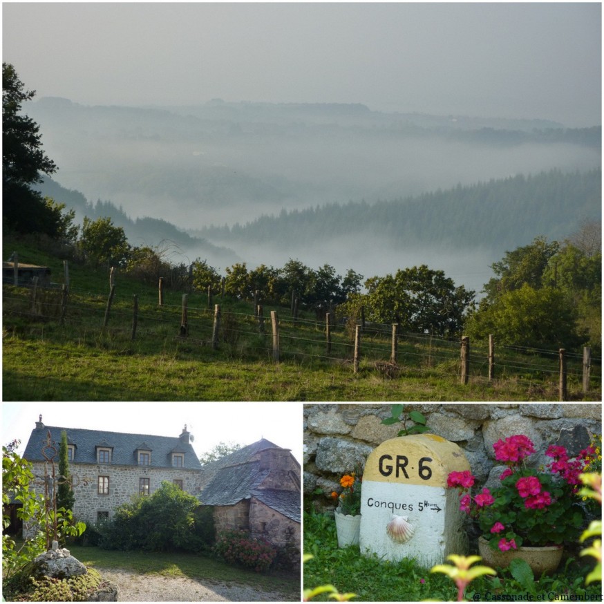 Compostelle Départ de Fonteilles