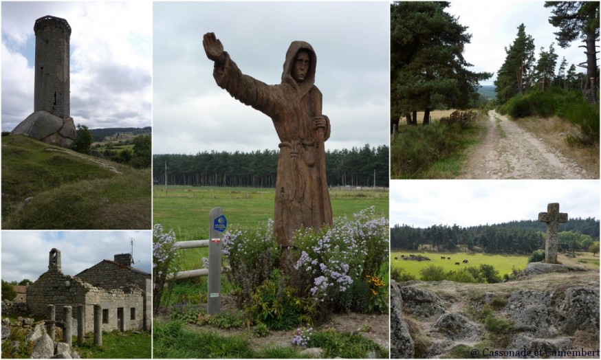 Entre Saugues et Le Sauvage - compostelle margeride