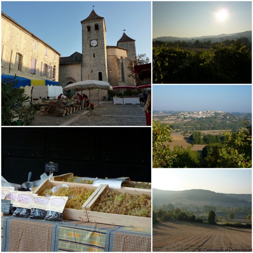 Départ de Lauzerte - Compostelle Moissac