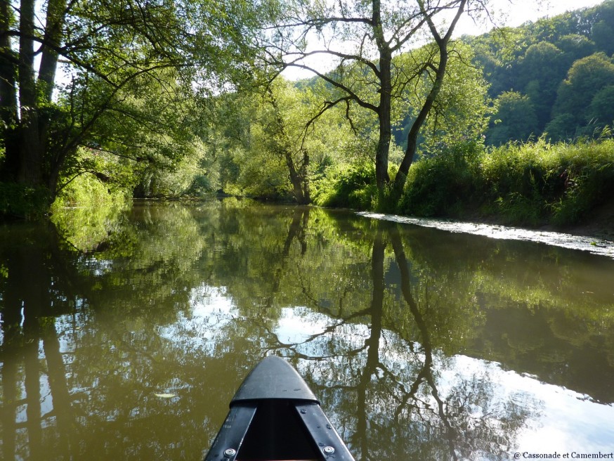 En canoë en baviere