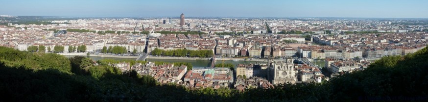 Vue depuis Fourviere Lyon Vue depuis Fourviere Lyon