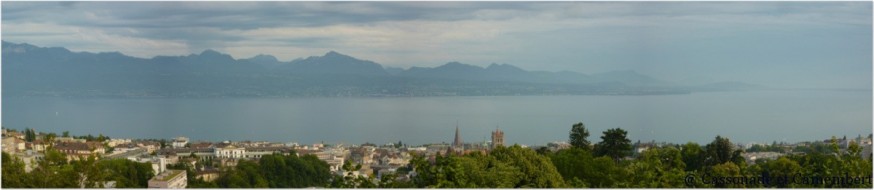 Vue Lac Léman Lausanne