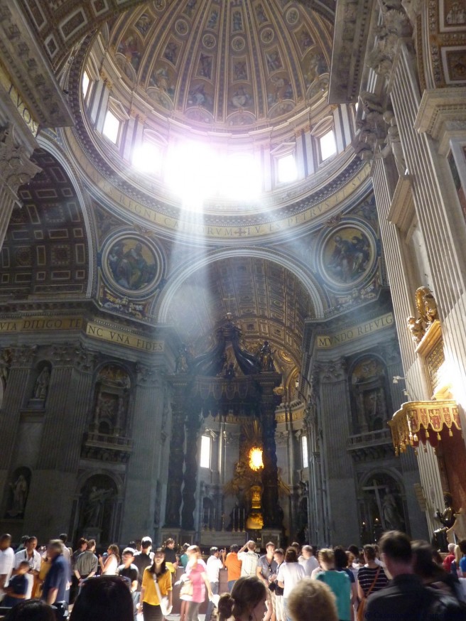 St Pierre Vatican - intérieur