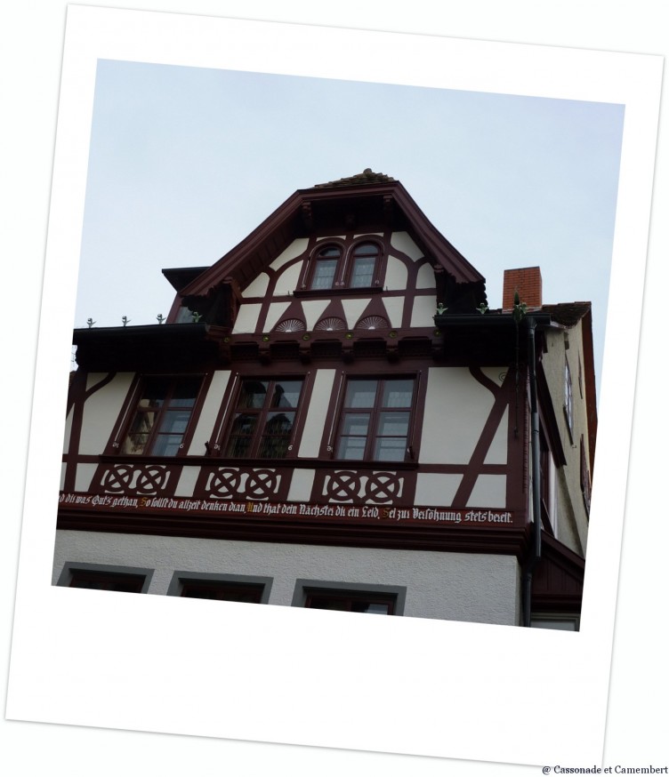 Maison colombages Konstanz