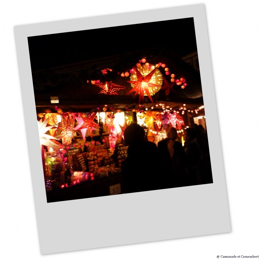 Stand marché de noel