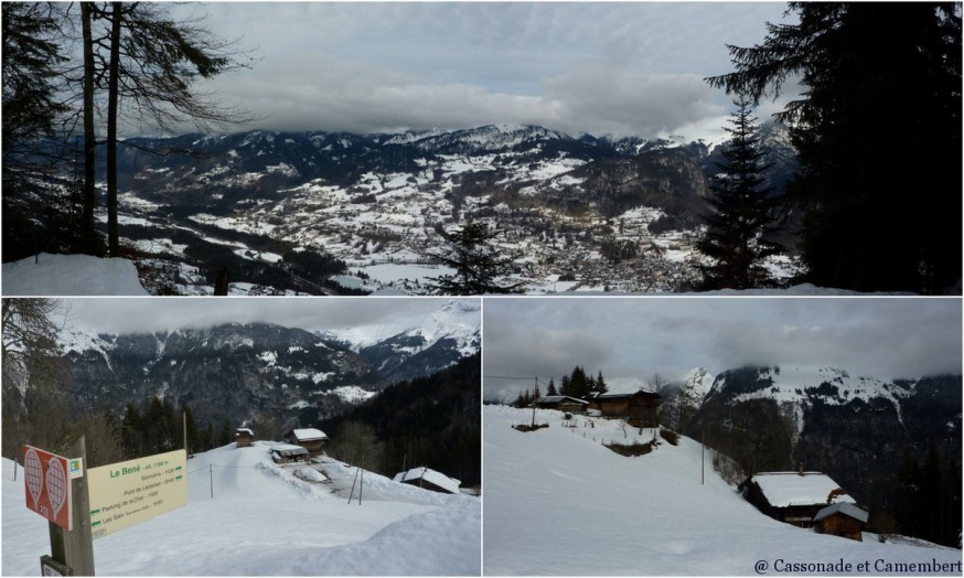 Vue sur la vallée de Samoens