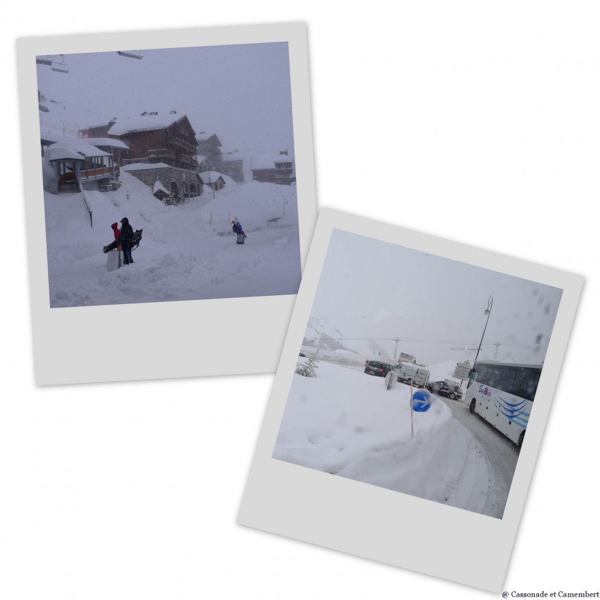 Départ de Val Thorens