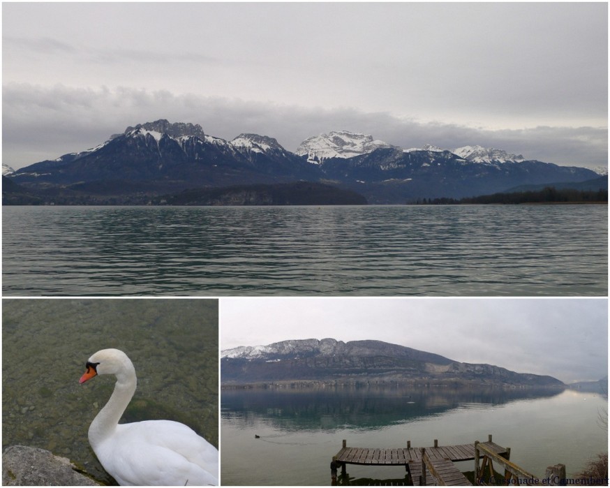 Lac d'Annecy en hiver