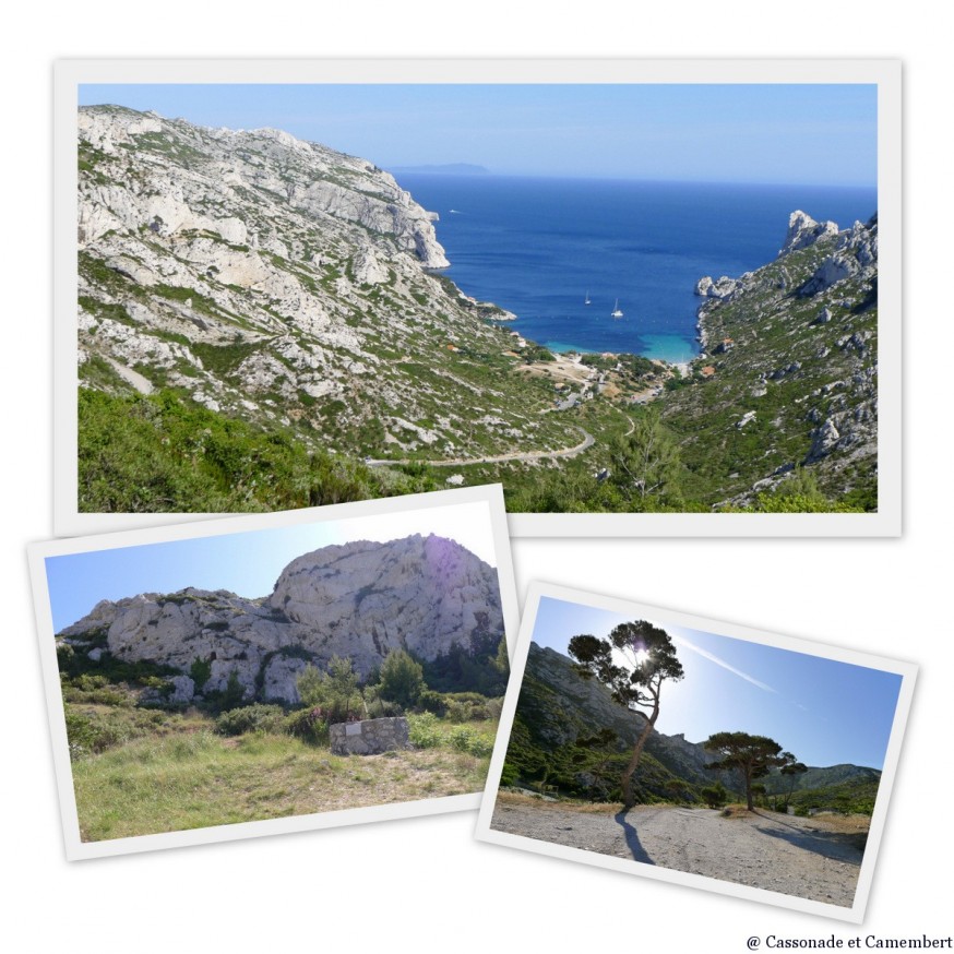 Arrivée à la calanque de Sormiou