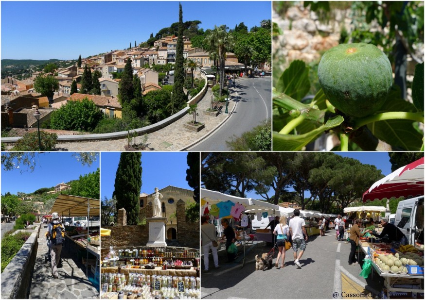 Marché Bormes les Mimosas