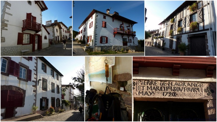 arrivee a st jean pied de port - compostelle pays basque