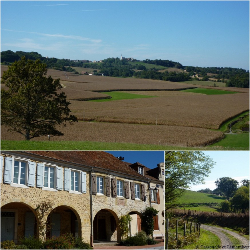 Entre Miramont et Pomps - compostelle landes
