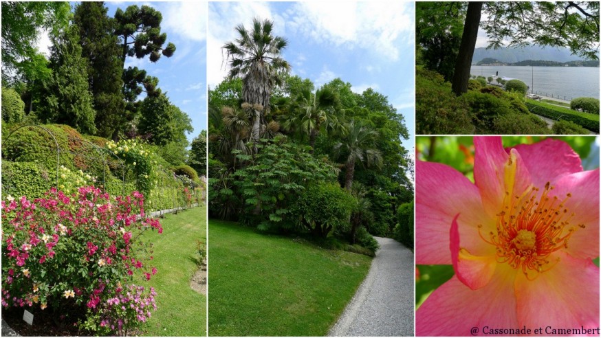 Les jardins de la villa Carlotta sur le lac de come