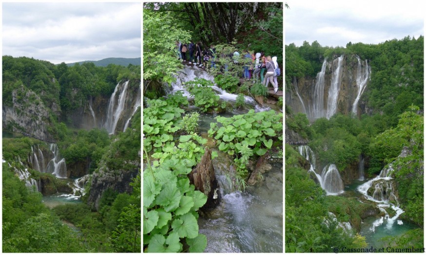 Cascades lacs inferieurs plitvice