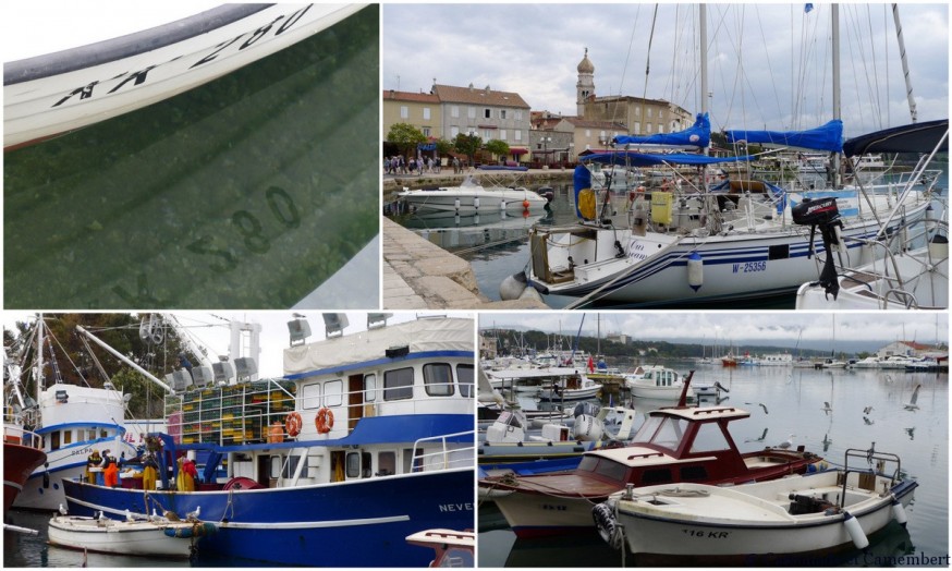 Bateaux port krk