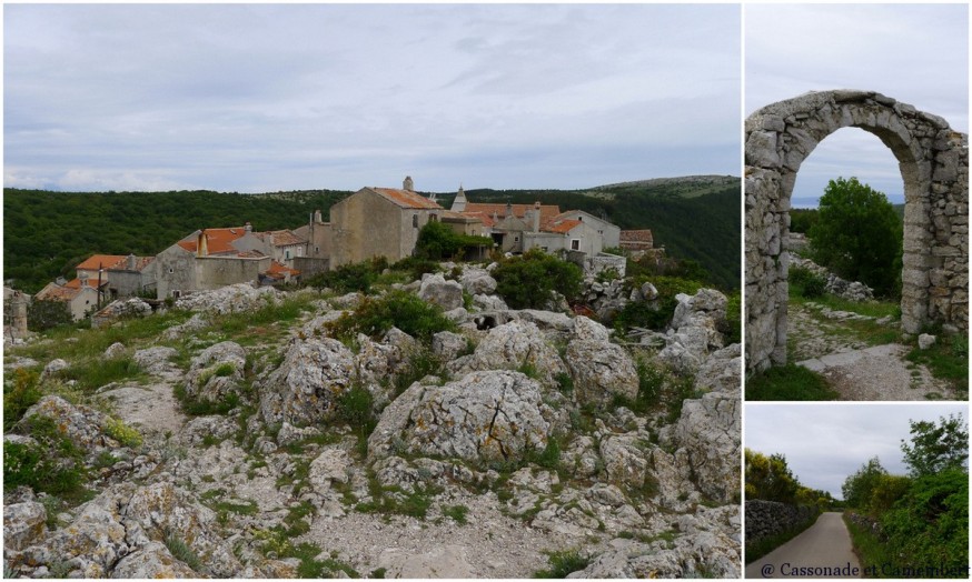 Ile de Cres - Village de Lubenice