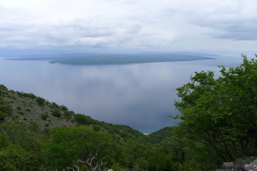 Vue sur mer ile de Cres