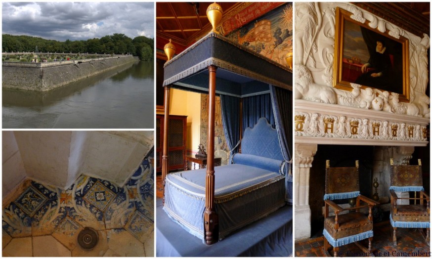 Chambre Diane de Poitiers chateau de Chenonceau