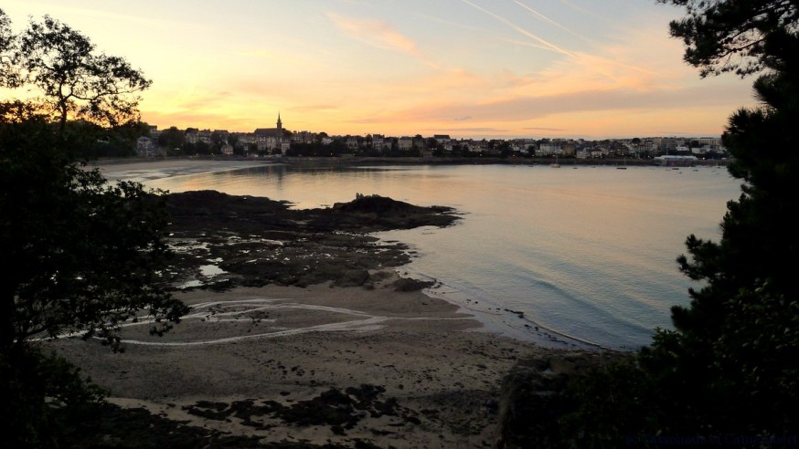 Coucher de soleil Vicomté Dinard