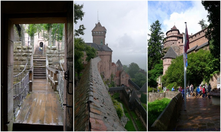 Exterieur chateau Haut Konigsbourg