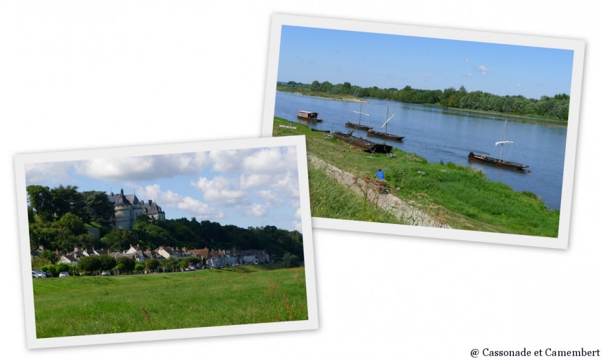 Loire à vélo départ de Chaumont-sur-Loire