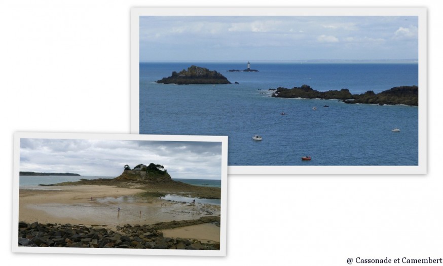 Phare de la Pierre de Herpin et Fort du Guesclin